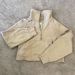Lululemon Scuba Oversized Funnel Neck Half Zip
